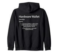 Cryptocurrency Hardware Wallet Definition Zip Hoodie