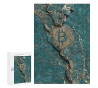 Cryptocurrency Mining Marble Wall Art Puzzle 1000 Teile Schwer Puzzle Spielzeug Lernspiel Impossible Herausforderungsspielzeug Für Erwachsene Kinder 300 PCS