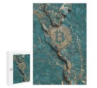 Cryptocurrency Mining Marble Wall Art Puzzle 1000 Teile Schwer Puzzle Spielzeug Lernspiel Impossible Herausforderungsspielzeug Für Erwachsene Kinder 1000 PCS