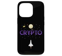 Cryptocurrency Space Rocket Crypto Go Up Only In Crypto Case for iPhone 13 Pro