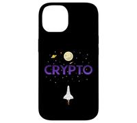 Cryptocurrency Space Rocket Crypto Go Up Only In Crypto Case for iPhone 14
