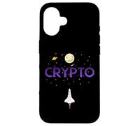 Cryptocurrency Space Rocket Crypto Go Up Only In Crypto Case for iPhone 16