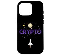 Cryptocurrency Space Rocket Crypto Go Up Only In Crypto Case for iPhone 16 Pro