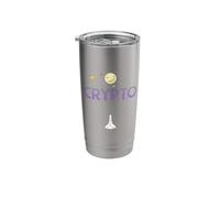 Cryptocurrency Space Rocket Crypto Go Up Only in Crypto Stainless Steel Insulated Tumbler