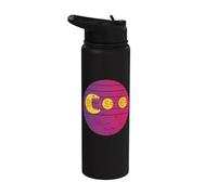 Cryptocurrency Swallows Dollars and Euros Currency Miners Stainless Steel Insulated Water Bottle
