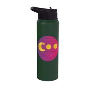 Cryptocurrency Swallows Dollars and Euros Currency Miners Stainless Steel Insulated Water Bottle