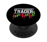 Cryptocurrency Trader - Crypto Trading for Futures Traders PopSockets Adhesive PopGrip