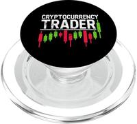 Cryptocurrency Trader - Crypto Trading for Futures Traders PopSockets PopGrip for MagSafe
