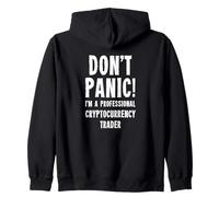 Cryptocurrency Trader Zip Hoodie
