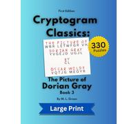 Cryptogram Classics: The Picture of Dorian Gray, Book 3 (Large Print)