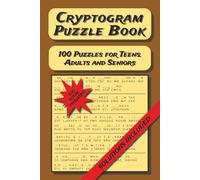 Cryptogram Puzzle Book: Unlock Hidden Messages: A Journey Through Codes and Clues