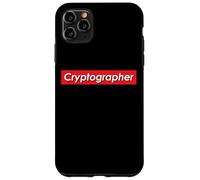 Cryptographer Costume For Expert Crypto Cryptography Coders Case for iPhone 11 Pro Max
