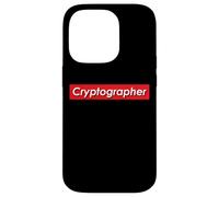 Cryptographer Costume For Expert Crypto Cryptography Coders Case for iPhone 14 Pro