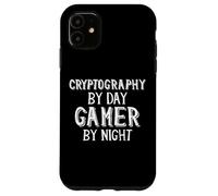 Cryptography By Day Gamer By Night Costumes For Cryptography Case for iPhone 11