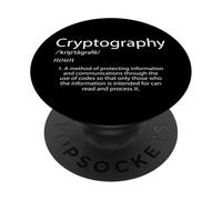 Cryptography Definition Cryptographer Privacy Encryption PopSockets Adhesive PopGrip