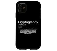 Cryptography Definition Encryption Bitcoin Cryptographic Key Case for iPhone 11