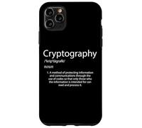 Cryptography Definition Encryption Bitcoin Cryptographic Key Case for iPhone 11 Pro Max