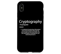 Cryptography Definition Encryption Bitcoin Cryptographic Key Case for iPhone XS Max