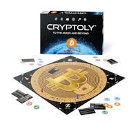 CRYPTOLY - The Bitcoin Strategy Game for the Whole Family! English Language Version, 2-6 Players from 8 Years, Board Game for Children and Adults