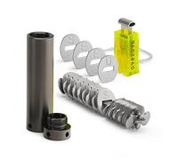 Cryptosteel Seed12 Metal Backup | Fireproof & Waterproof Cold Wallet for 12-Word BIP39 Seed Phrase | Secure Storage for Passwords & Private Keys | Compatible with Hardware Wallets (noir)