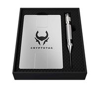 CRYPTOTAG Zeus Starter Kit - Premium Titanium Crypto Seed Storage - Ultimate Secure Backup for Private Keys - Compatible with Ledger, Trezor, and More Hardware Wallets