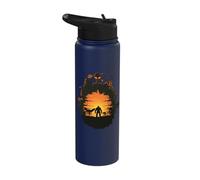 Cryptozoology Cryptid Society Believing Believe Cryptids Stainless Steel Insulated Water Bottle
