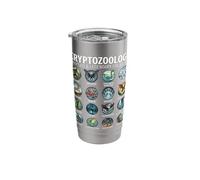 Cryptozoology Cryptids and Legendary Creatures Folklore Stainless Steel Insulated Tumbler