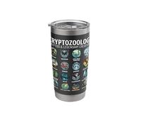 Cryptozoology Cryptids and Legendary Creatures Folklore Stainless Steel Insulated Tumbler