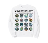 Cryptozoology Cryptids and Legendary Creatures Folklore Sweatshirt
