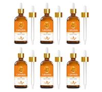 Crysalis Calendula Hydrosol | 6 Pack | Floral Water Spray for Face & Skin| Botanical Toner | Refreshing & Soothing Mist - 100ml / 3.38 Fl Oz