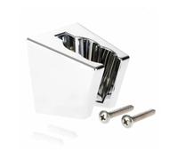 CRYSEU 1/2/3pcs Universal Adjustable Hand Shower Holder Bathroom Wall Mounted Holder ABS Plastic Chrome Bathroom Bracket(1pc)