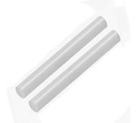 CRYSEU Density Polyethylene Round Rod, Nylon Rod,Plastic Rod,PA6 Nylon Rod,Round Rod Tough Rod Solid,Length 0.5M,Diameter 55-65Mm,2Pcs(55mm)