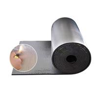 CRYSEU Foil Insulation Roll, Van Self-adhesive Fireproof Aluminium Film 5mm Thick Winter Pipe Insulation Radiator Heat Reflectors Behind Radiator Insulation(1mx5m)