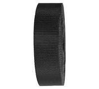 CRYSEU Webbing Tape, 1.5 inch, Polypropylene webbing 38mm, Upholstery webbing, 5 or 10 or 20Yards length(Black,38mm/5Yards)