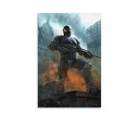Crysis 2 Creative Waterproof Decorative Paintings Free of Framing Directly Pasted with Moisture-proof And Anti Fouling Materials Living Room Bedroom Hanging Paintings Artistic Sense Home GiftsUnframe-