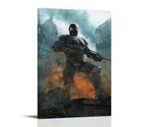 Crysis 2 Creative Waterproof Decorative Paintings Free of Framing Directly Pasted with Moisture-proof And Anti Fouling Materials Living Room Bedroom Hanging Paintings Artistic Sense Home GiftsFrame-st