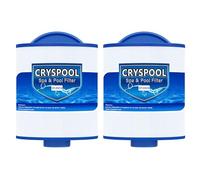 Cryspool Spa Filter Compatible with 5CH-25, PMAX25P4, PTL20W-SV-P4,108868, SD-00798, 25 sq.ft., 2 Pack