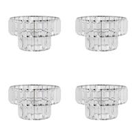 Crystal 2 Tier Clear Ceiling Pendant Shade