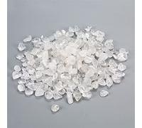 Crystal 500g 6 Size Natural White Quartz Crystal Stone Rock Chips SpecimenCollection Natural Crystal Fish Tank Stone NaturalReiki Decoration ZoCzkgzd (Color : White, Size : 9-12mm)