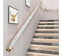 Crystal Acrylic Stair Handrails 80 140cm Adjustable Non Slip Wall Mount Railing for Indoor Stairs Home Porch Hallway & Loft (Size: 2.62ft/80cm Color: LQS 001)