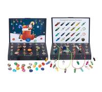 Crystal Advent Calendar 2025, 24 Days Natural Crystals Minerals Fossils Calendars GemstonesChristmas Countdown Calendar, Crystal Christmas Pendant For Kids Girls Boys Women Men Adult