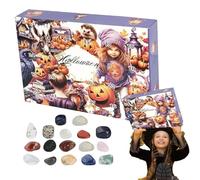 Crystal Advent Calendar - Gemstone Christmas Countdown Calendar | Gemstone Advent | Christmas Countdown | Advent for Kids, Girls, Boys