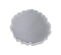 Crystal Agate Mold Irregular Mug Pad Resin Casting Mold Silicone Jewelry Making Epoxy Decorative Silicon Molds for Resin