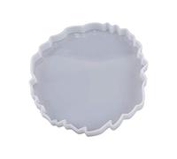 Crystal Agate Mold Irregular Mug Pad Resin Casting Mold Silicone Jewelry Making Epoxy Decorative Silicon Molds for Resin