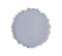 Crystal Agate Mold Irregular Mug Pad Resin Casting Mold Silicone Jewelry Making Epoxy Decorative Silicon Molds for Resin
