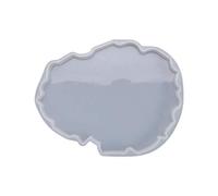 Crystal Agate Mold Irregular Mug Pad Resin Casting Mold Silicone Jewelry Making Epoxy Decorative Silicon Molds for Resin