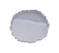 Crystal Agate Mold Irregular Mug Pad Resin Casting Mold Silicone Jewelry Making Epoxy Decorative Silicon Molds for Resin