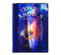 Crystal Angels Oracle Laser Cards,tarot deck,Firend GameFortune Telling Toys