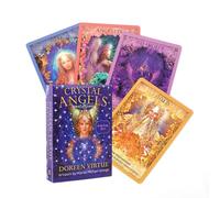 Crystal Angels Oracle Tarot Cards,tarot card,Party Game,Fortune Telling Toys