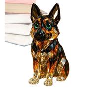 Crystal Animals - Realistic Animal Holiday Collection, Handcrafted Resin Sculpture | Compact Collectible Figurines, Home Table Decor, Office Decoration, Gift For Women Adults Animal Lovers